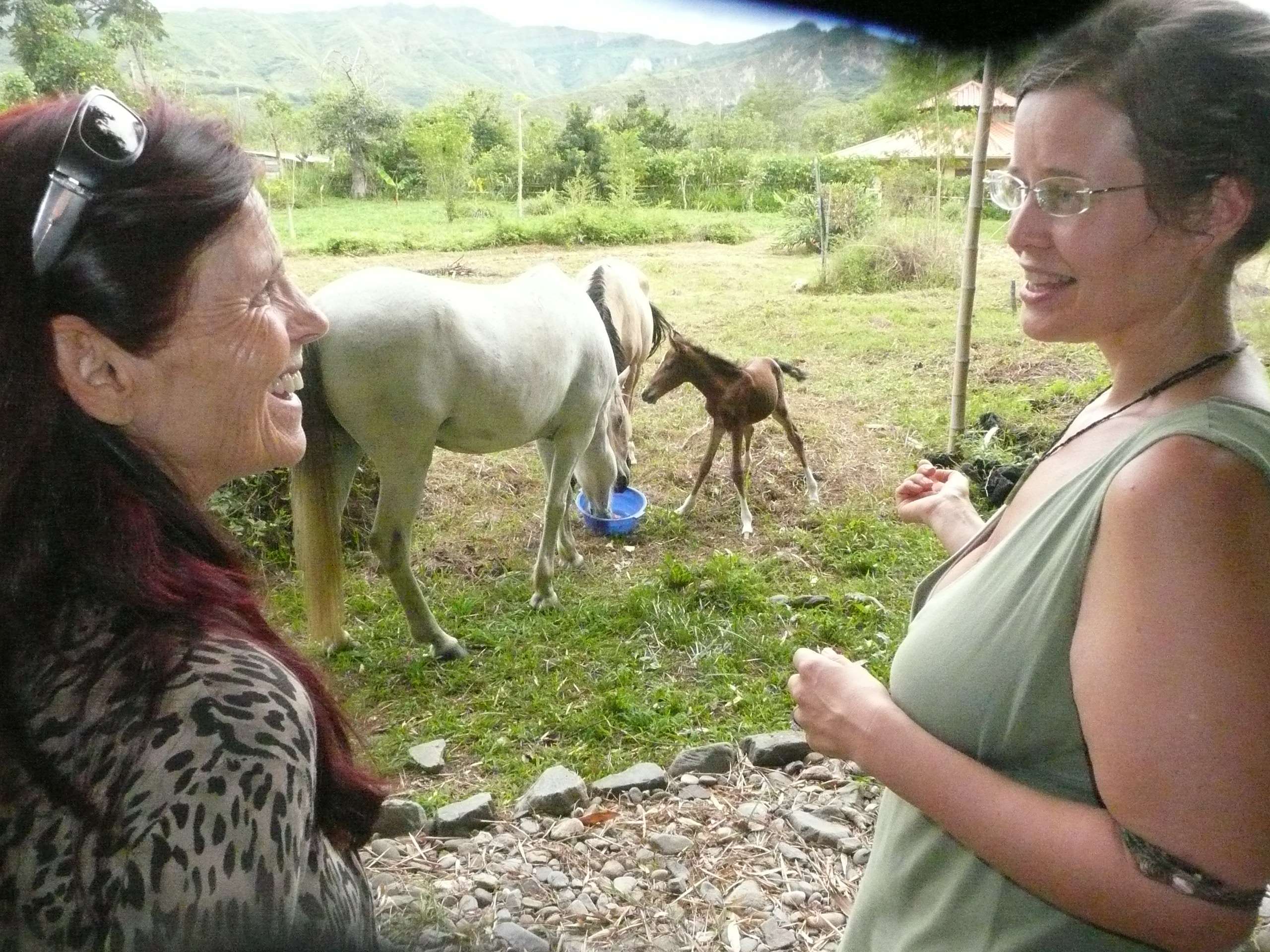 Angela and Anasha with Celita &